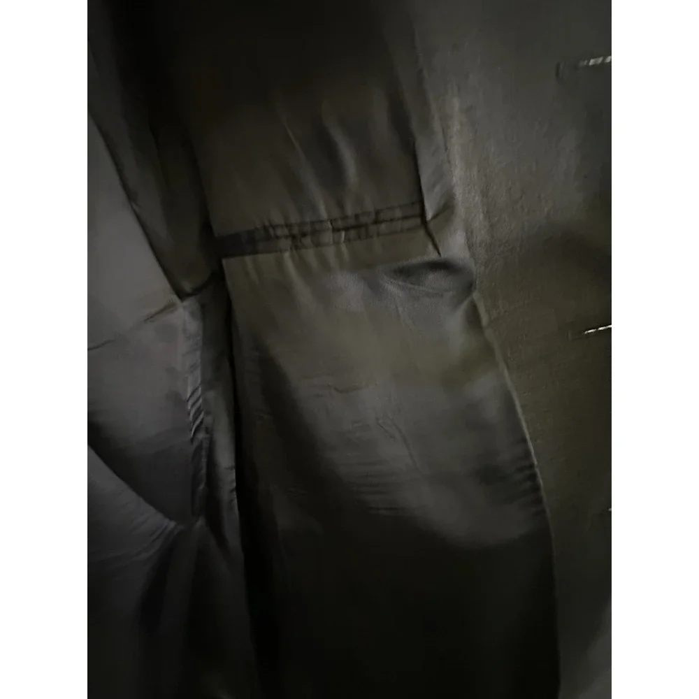 Lauren Ralph‎ Lauren Men's Dark Gray Wool Cashmere Blend Blazer Size 42S